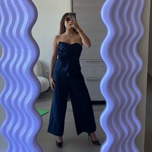 Navy formal gown/jumpsuit